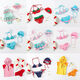
Jingga children's clothing cotton baby swimsuit for girls one and a half years old children's swimsuit for girls one-piece Strawberry bikini One size 4# (25-30Jin [Jin equals 0.5 kg])