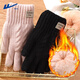 Pull-back woolen gloves for men and women in winter thickened velvet to keep warm and cold-proof touch screen outdoor cycling non-slip and wind-proof knitted gloves