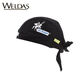 Fire Fox Welding Cap Flame Rendu ignifuge de tête d'été Châle Soudeur résistant à la poussière et protection respirante Fleur légère Blue_23-3519
