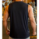 Shengyi Sports Vest Basketball Vest Men's Muscle Sports Fitness Vest Vest Quick-Drying Training Clothing Running Summer Black 2XL