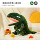 MiDeer baby comfort doll, baby hand puppet, mouth towel for sleeping, doll, rag doll, gloves, finger plush toy, hand puppet - Tyrannosaurus Rex [Co-branded by Tatsuya Miyanishi]