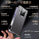 Ekakashop suitable for Huawei mateX5 mobile phone case x5/MateX3/collector's version protective cover clamshell smart window sleep protection case full-pack anti-fall magnetic dormant business leather case [Xiang Black] bracket model丨MateX5/X3/collector's version universal