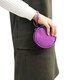 Teng Yue781 redonda de la billetera de la billetera Bolsa de la moneda Versión coreana Caja de almacenamiento de joyería de bolso simple Personalizado 781 Gray