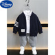 
Disney (Disney) boy jacket autumn clothes little boy cardigan two-year-old boy baseball uniform coat children's jacket children's jacket top navy blue (single-piece baseball uniform coat) 110cm