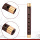 Quyang pipe musical instruments Pipe beginners with squid tear gas duct playing style complete with doors, copper hoop D mixing plastic + reed whistle