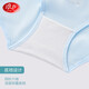 LangSha Children's Underwear Girls' Underwear 5A Antibacterial Girls' Developmental Triangular Shorts 4 Pack Blue Puppy 140