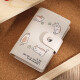 Sac de carte Yupinjia Sac d'identité pour femmes portefeuille courte portefeuille de rangement fraîche mince carte mignonne change tout-en-un pack 26 cartes de poche carte de carte de carte de commerce de carte de visite [chaton]