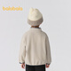Balabala Kinderkleidung Kinder Sweatshirt Boy Herbst und Winter kleine Kinder Big Children Girls Fleece Stand Collar Top Trend 208424121215
