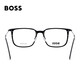雨果博斯（HUGO BOSS）光学眼镜框男女款修饰脸型超轻方框近视眼镜架1484 VQ7 56mm