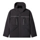 Carbin Men's Ropa 90 Deck Down Jacket Otoño e Invierno Nuevo chaqueta tibia suelta Ropa de trabajo Comodidad H Carbón Negro 01 m /170 /48