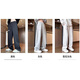 NASA BASE casual pants men's American heavyweight autumn and winter new loose sports straight pants men's trendy brand casual long pants men white gray plus velvet XL (recommended 120-150Jin Jin equals 0.5 kg)