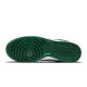 Nike (Nike) Dunk Low Retro blanc et vert, sans glissement et résistant à l'usure, confortable et polyvalent, Chaussures décontractées pour hommes DD1391-101 41