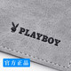花花公子（PLAYBOY）驾驶证皮套男汽车机动车行驶证本卡包卡位卡套时尚女驾照夹 简约灰