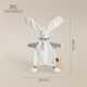 
[80% new]YEEHOO baby comfort towel can be used for entranceAbebe newborn meeting gift box baby plush hand puppet toy full moon gift
