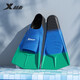 Caminata especial para aletas de natación para adultos y niños aletas de natación cómodas y duraderas Buceo de estilo libre de estilo de pecho F210002 Azul y verde Tres colores xxs
