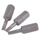 Stanley (STANLEY) 6.3MM series flat-head electric screwdriver bit, flat-head bit nozzle single pack 4x25mm63-002T-23