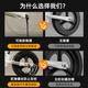 卡卡曼平衡车儿童两轮滑行车2-6岁无脚踏4-6-9岁滑步车1-3岁小孩自行车 白-14寸免充气轮-推荐95-130cm 防刮脚螺丝-免充气胎