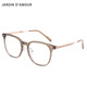 Jardin D'Amour Myopia Lunes Anti-Blue Light Radiation anti-radiation pour hommes et femmes Changement de lunettes plates Frame de titane Match Matching 9905 1.67
