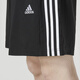 阿迪达斯（adidas）男裤子 25夏新款运动裤跑步健身训练短裤快干透气休闲宽松五分裤 IC1484/经典黑/经典三条纹 XL 10072263280253 185