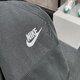 Nike sweatshirt jacket men's winter new fleece sportswear warm casual round neck pullover top DD4855-010/black/inner fleece 2XL/suggested 180-190Jin[Jin equals 0.5 kg]
