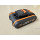 
Original WORX WACKES 20v lithium battery pack WA3551 WA3553 orange series WA3880 charger WA376520V car charger