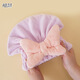 COOKSS children's dry hair cap quick-drying super absorbent hair scarf towel bag turban baby shower cap dry hair towel camellia powder