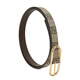 
GUCCI Women's Jackie 1961 Series GG Printed Belt Belt Beige/Ebony 649492 KGD0G 9742 95