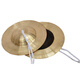 La poésie pastorale sonne des cymbales de cuivre grandes cymbales à tambales de taille de tambales