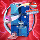 Audi Double Diamond (AULDEY) Super Flying Toys Super Base Space Station Transformation Robot Boy and Girl Birthday Gift Mini Transformation Hangar Robot 7 Full Set