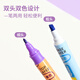 Wenduo 12 Color Highlighter Doppelkopfmarker Hochwertige Marker-Grundschule Schülern Schreibschüler.