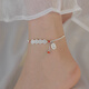 
Luo Yi 40-year-old woman wearing anklet silver Ping Anxie 999 silver anklet light luxury niche Chinese style SN6625[9999