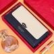 Cnoles Frauen Brieftasche Langes Kauflattenhöhemosenbrieftasche Großkapazität Brieftasche High-End-Marke Chinesische Valentinstagsgeschenk für Freundin