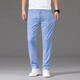 Prato Lee Jeans de tenis para los pantalones rectos sueltos delgados de verano para hombres para pantalones delgados casuales de hombres para hombres para la elasticidad de los hombres 9767 Light Blue 31