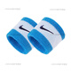 Nike (Nike) Gardiens de poignet de tennis pour hommes et femmes Swoosh Sports Gardes de poignet courts Running Basketball Fitness Spirant Sweat-Absorbing Guards Guards Pink_PAC277-677 Single Size_1 Emballage non original d'origine