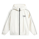 Li Ning Lotus Leaf Trench Coat Jacket Men and Women's Same Water-Repellent Sunscreen Clothes Summer Thin Outdoor Reflective Jacket Jacket White [Nylon UPF50+]AFDU695-2 M