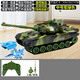 
Extra large remote control tank can launch parent-child battle crawler model children's charging boy off-road vehicle jm8 military green [medium size 33CM] [rechargeable] 1 body rechargeable battery + remote control battery
