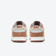 Nike Nike Dunk Low White Brown Wheat Color Low Top Casual Board Zapatos DD1390-100 40.5