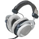 拜雅（beyerdynamic）DT880头戴式高保真耳机半开放式HiFi音乐立体环绕音效有线版天鹅绒耳罩佩戴舒适 DT880[32欧]