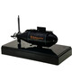 
STRONG MONKEY wireless mini submarine fish tank remote control boat nuclear submarine electric water children's toys boys and girls birthday gifts Remote control submarine black 6 channels official standard configuration