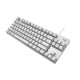 
Logitech K835 mechanical keyboard 84-key gaming keyboard G502X wired e-sports mouse Key and mouse set K835 white red axis + G502X wired mouse