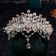 Brautkopfschmuck High-End-Kristallstirnketten-Hochzeitskleid Krone Prinzessin Hochzeit Kopfschmuckinnen weibliche 18 Jahre alte High-End-Krone verringert das Alter