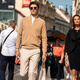 
Mr. Cloth Zipper Collar Knit Cardigan Men's Spring and Autumn New Long Sleeve Wool Jacket BT12300 Break-Code Clearance Light Flower Camel XL (180)