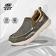 
Skechers men's shoes business casual shoes versatile canvas shoes comfortable retro lightweight shoes men give father gifts