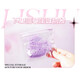 Lishu facial cleansing puff, thickened, soft and delicate, wood pulp powder puff for facial cleansing, makeup removal