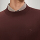 Qipai Half Turtleneck Sweater Men's Spring and Autumn Warm, Comfortable, Fashionable and Casual Bottoming Wool Sweater for Young and Middle-aged People