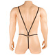 
Confidential delivery perverted masturbation full transparent men's supplies men's thong three-point nightclub sexy suit men's white sexy underwear thong men's one-piece back