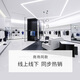 Brloote/巴鲁特男士长款毛呢大衣双排扣复古英伦格纹秋冬羊毛外套男 灰色 175/96A