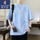 Woodpecker Casual Short Sleeve T-Shirt Herren Sommer Dünner atmungsaktiv