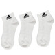 阿迪达斯 （adidas）男袜女袜 新款舒适耐磨三双装篮球训练跑步透气运动袜休闲短袜子 DZ9435(三双装) L(建议42-46码)