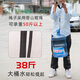 Shanbeis neuer Stil Zhongjiyin Saxophon -Gurthalsgurt mit Kleiderhalshalshaarrohrgurt für Kinder und Schüler Accessoires echtes Lederband (Standardmodell)